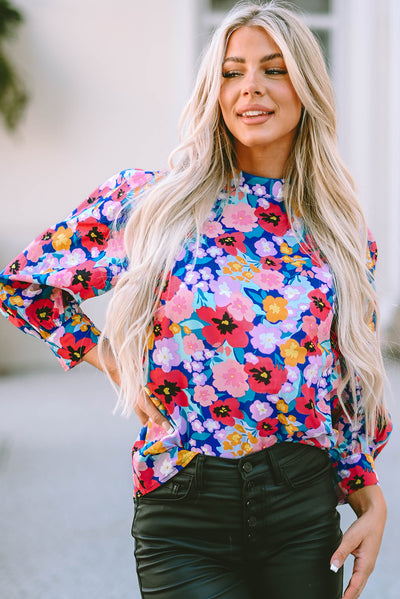 Grow With Me Floral Blouse