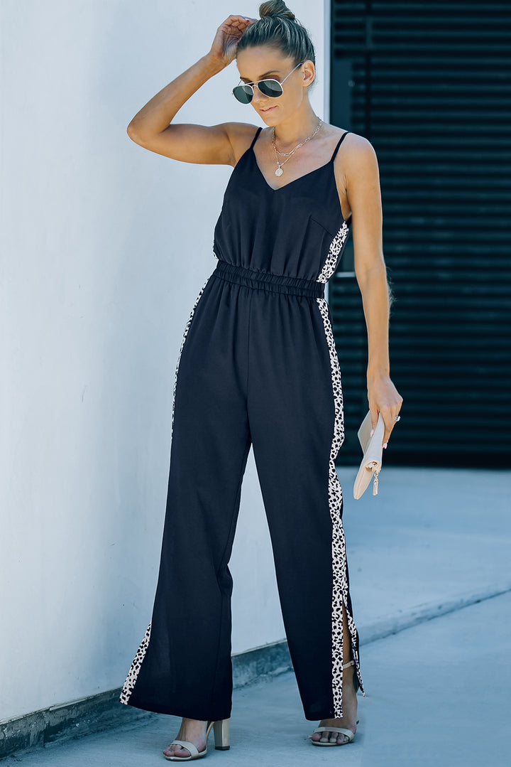 Roar With Me Leopard Jumpsuit