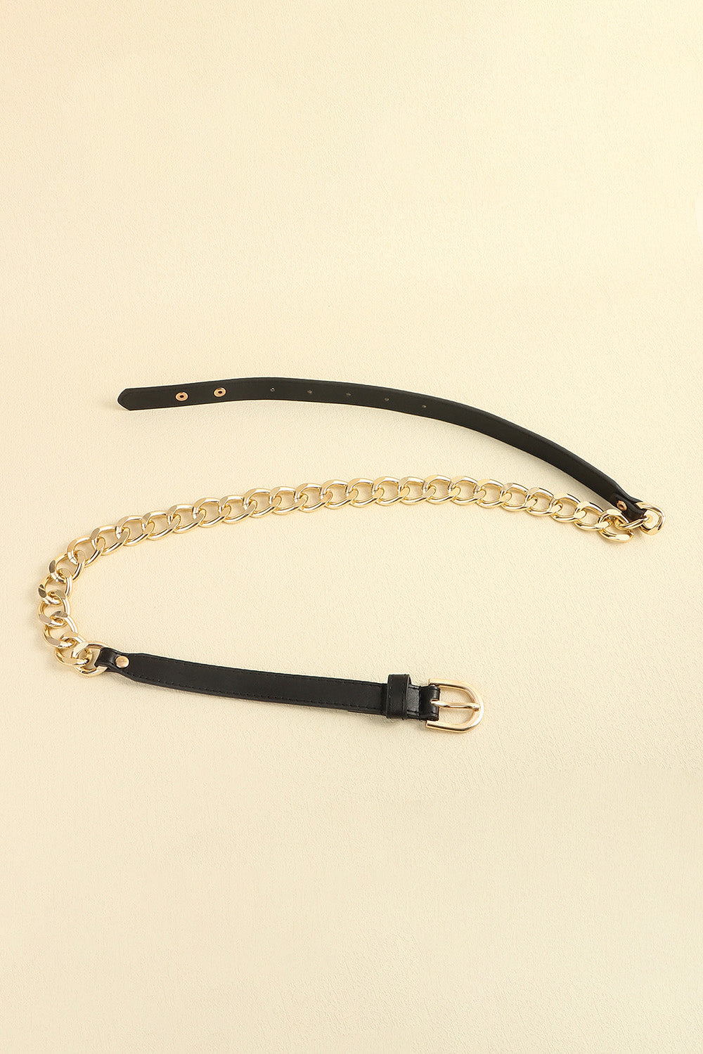 So Chic PU Leather Chain Belt