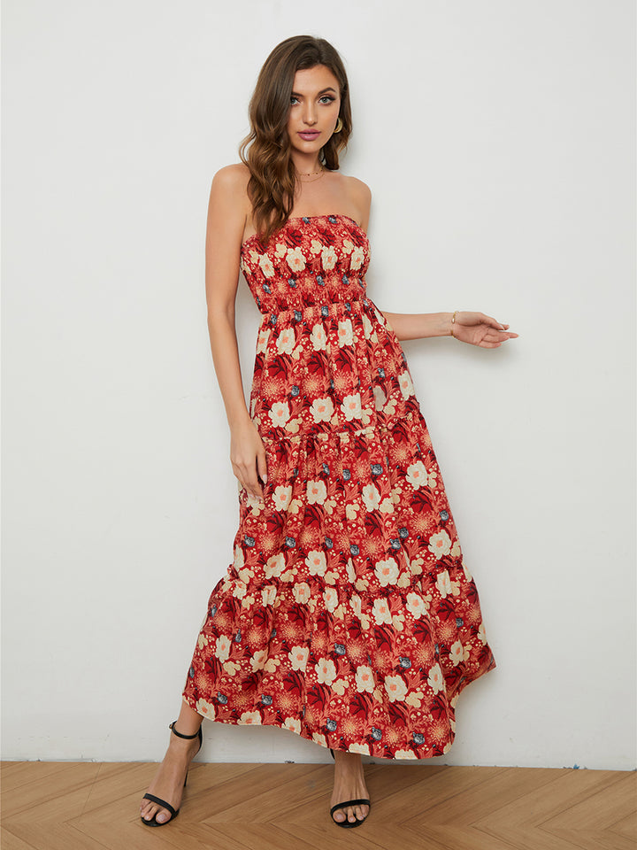 Wild Garden Floral Midi Dress