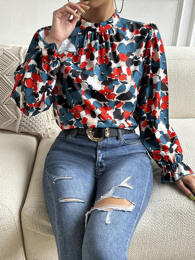 Bloom From Within Multi Floral Blouse