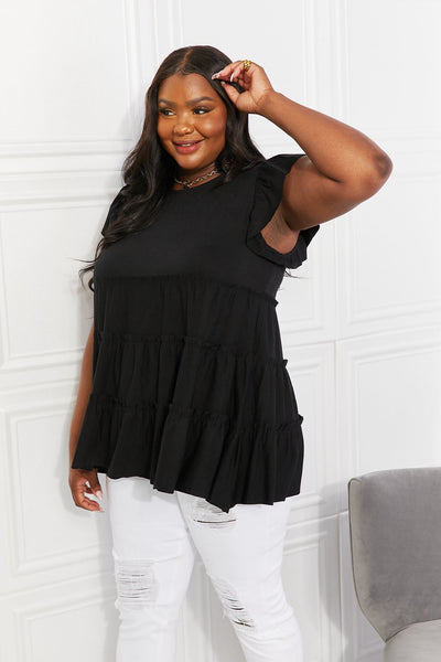 Romance Is Bliss Tiered Top