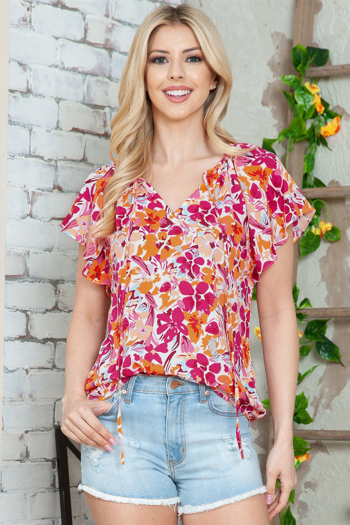 Ready To Bloom Floral Blouse