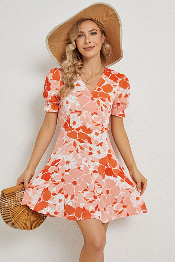 Dance In The Sun Floral Mini Dress