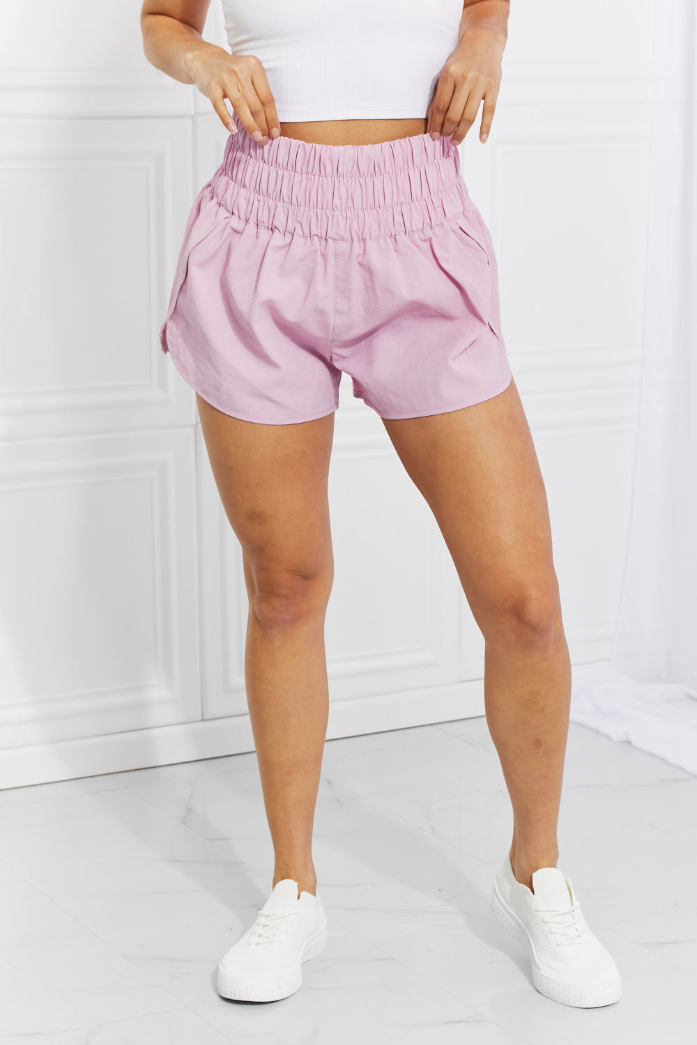 Cross Country Smocked Shorts