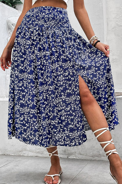 Rebecca Ditsy Floral Midi Skirt