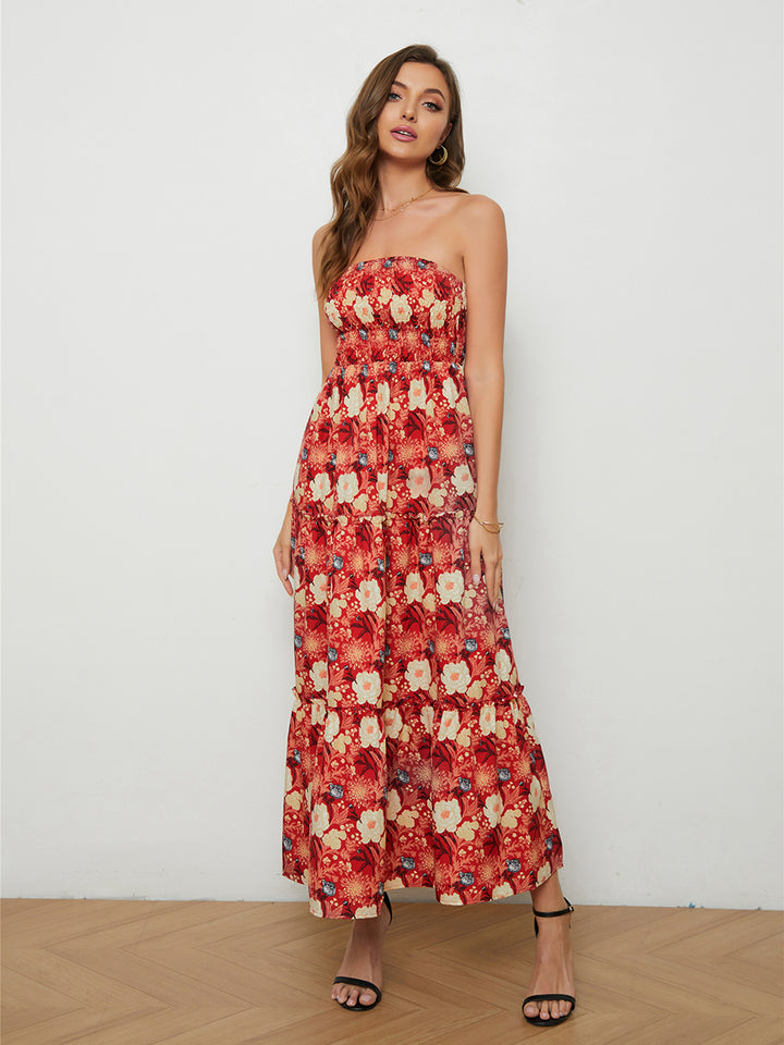 Wild Garden Floral Midi Dress