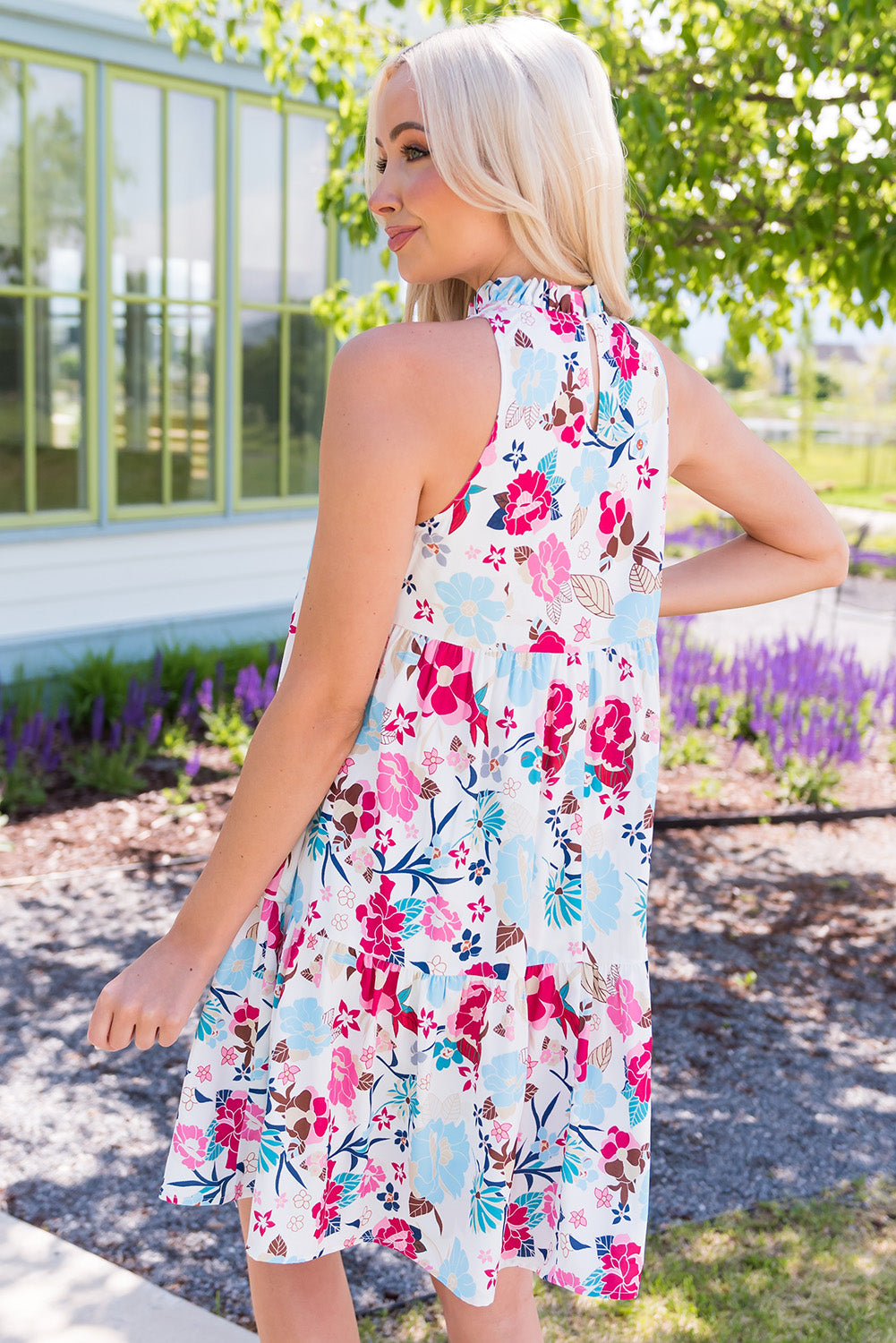 Freshen Your Day Floral Mini Dress