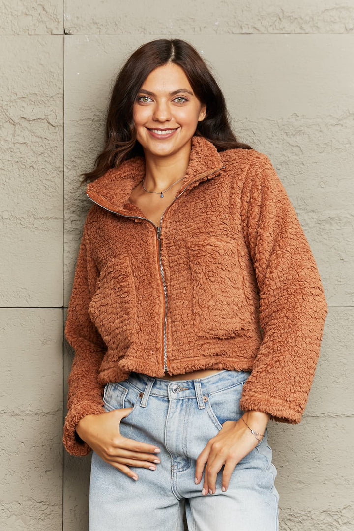 Cozy Up Teddy Jacket