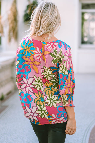 Time To Bloom Floral Blouse