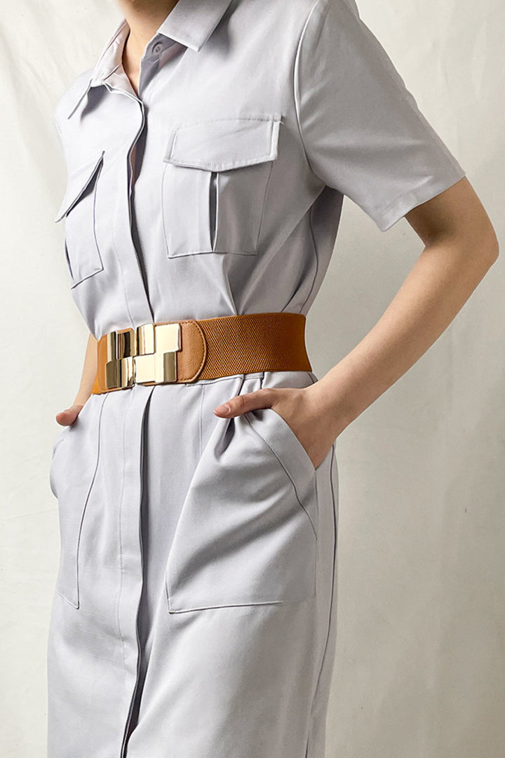 Always In Style Elastic Wide Belt