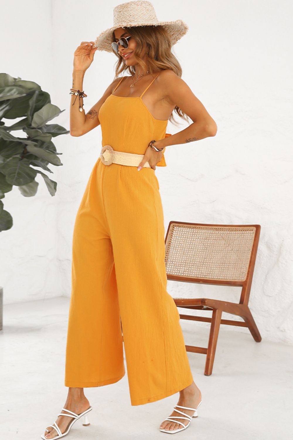 Tanya Wide Leg Jumpsuit