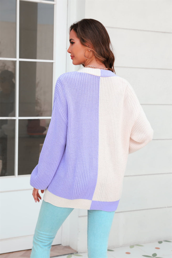 Floating Away Balloon Sleeve Cardigan