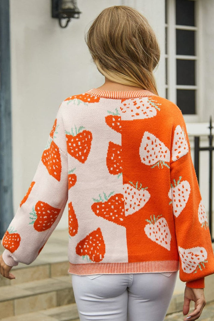 Strawberry Shortcake Cardigan