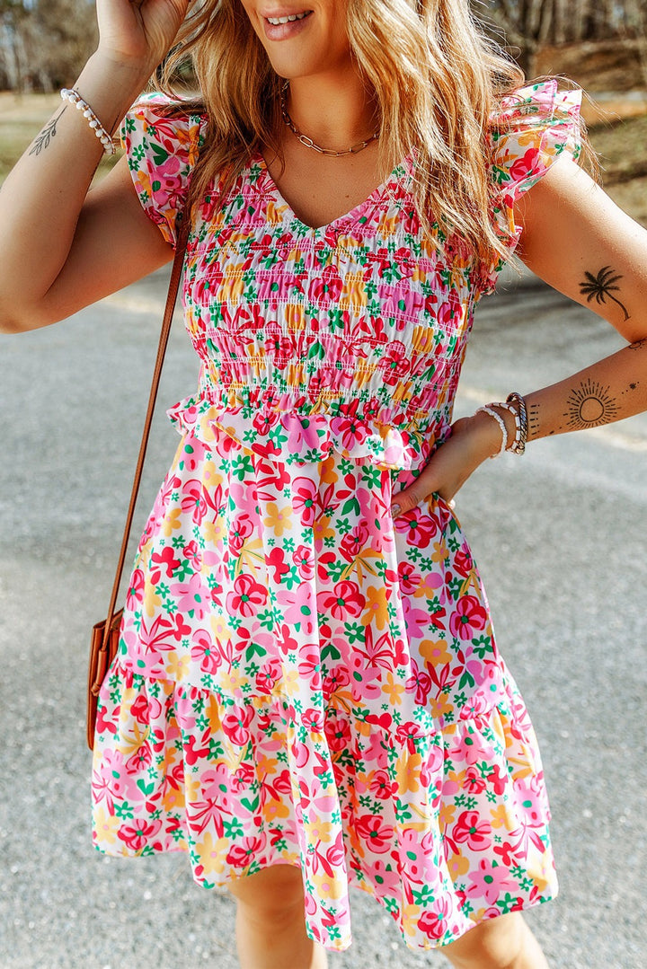 Perfect Love Floral Mini Dress