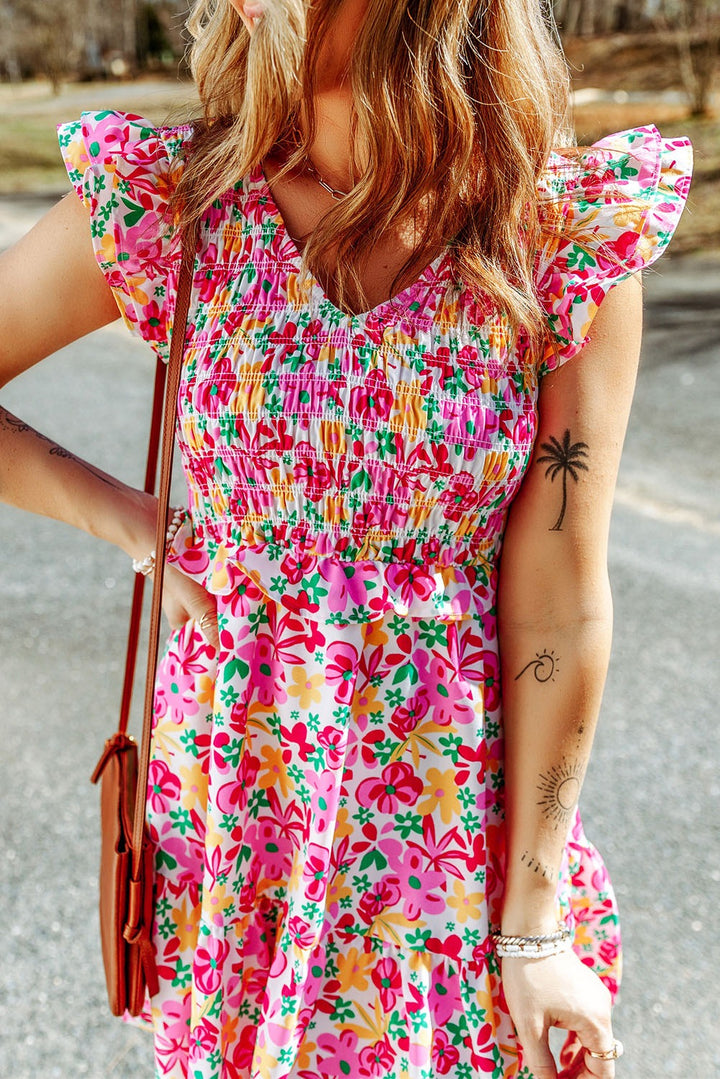 Perfect Love Floral Mini Dress