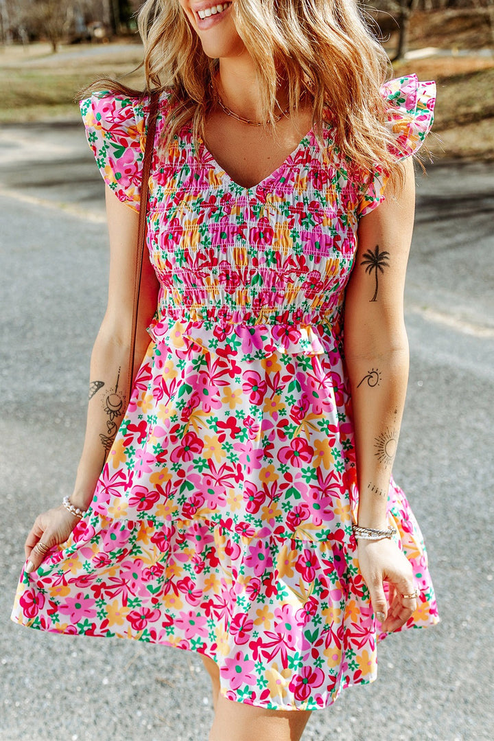 Perfect Love Floral Mini Dress