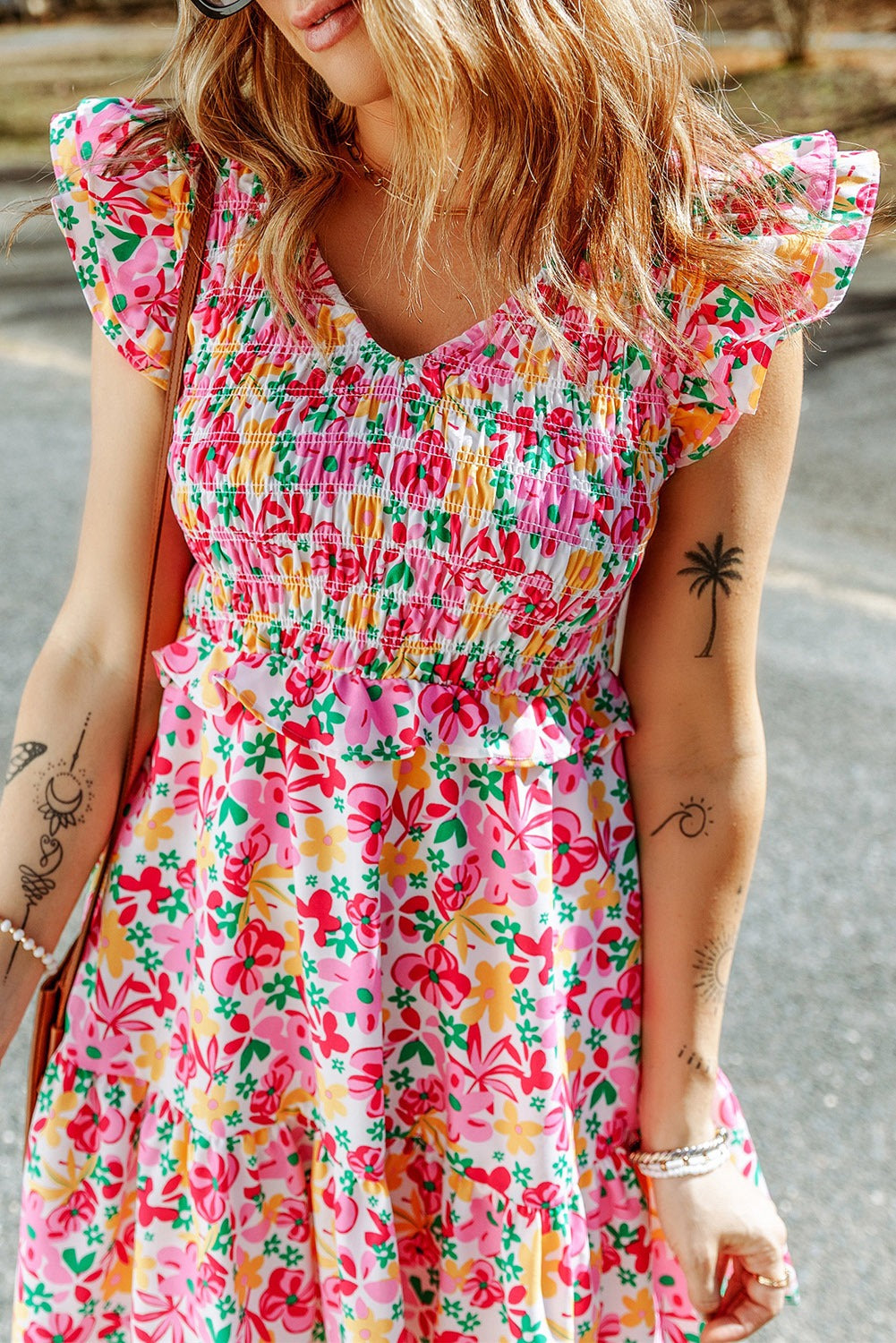 Perfect Love Floral Mini Dress