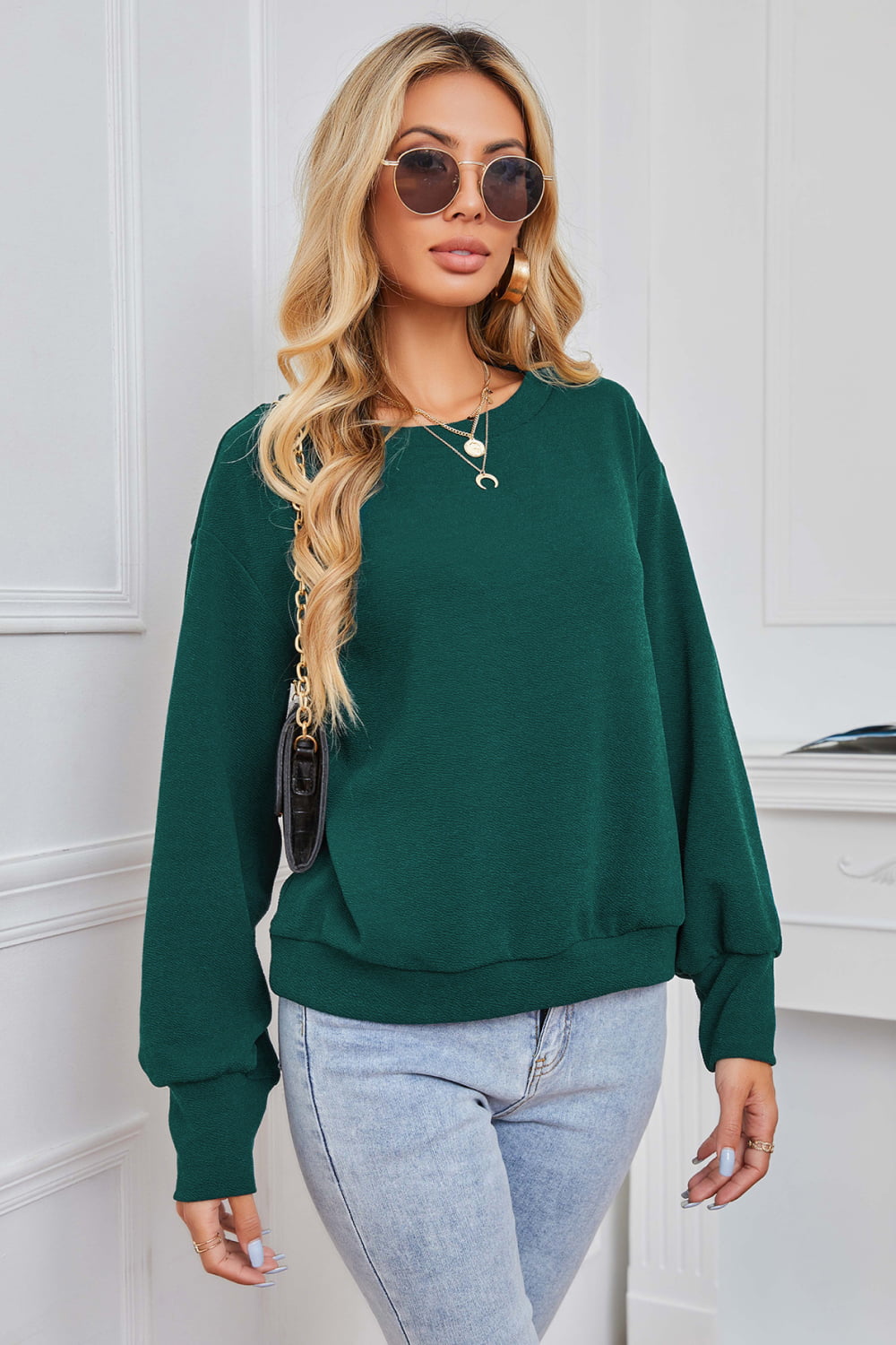 The Future Is Green Pullover Sweater