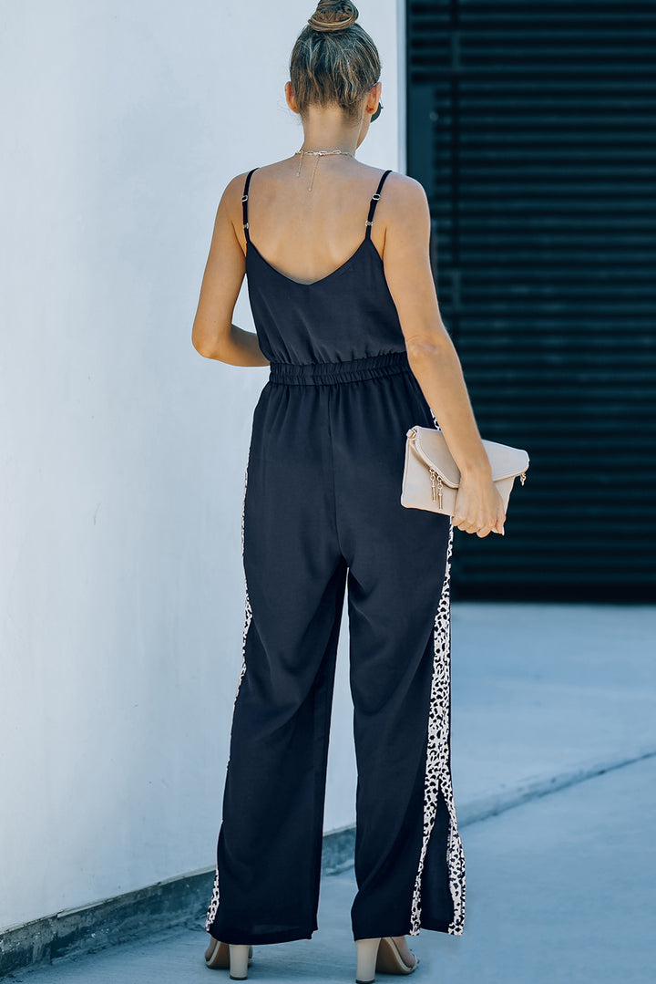 Roar With Me Leopard Jumpsuit