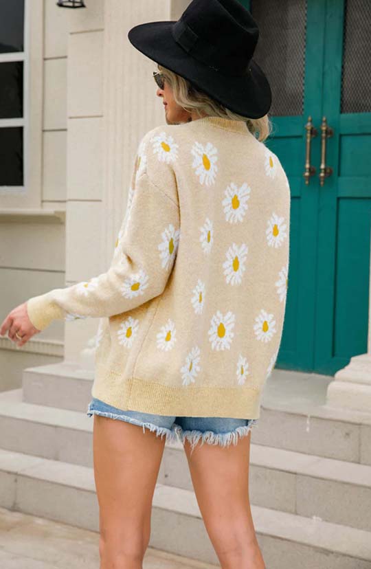 Always In Bloom Daisy Cardigan