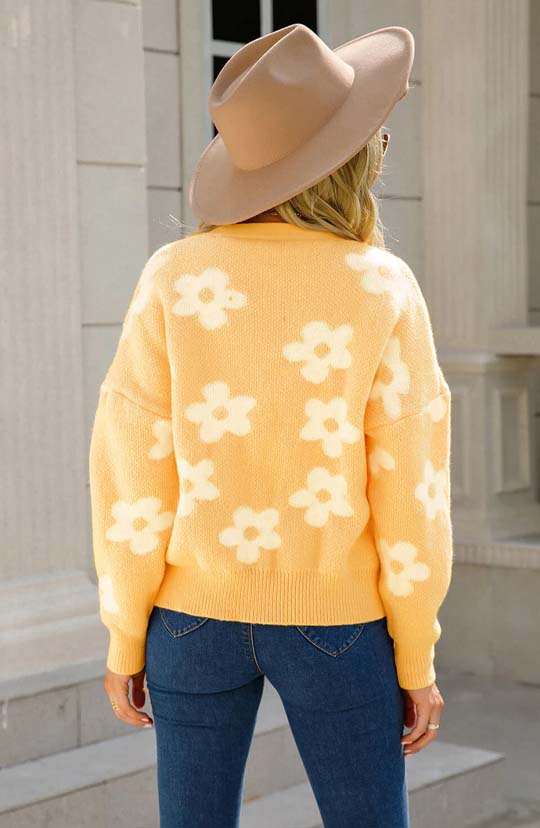 Always In Bloom Floral Cardigan