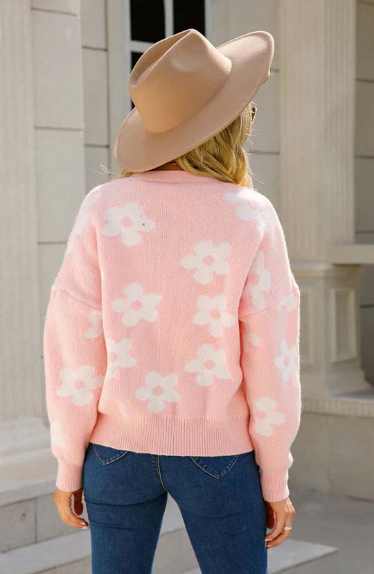 Always In Bloom Floral Cardigan