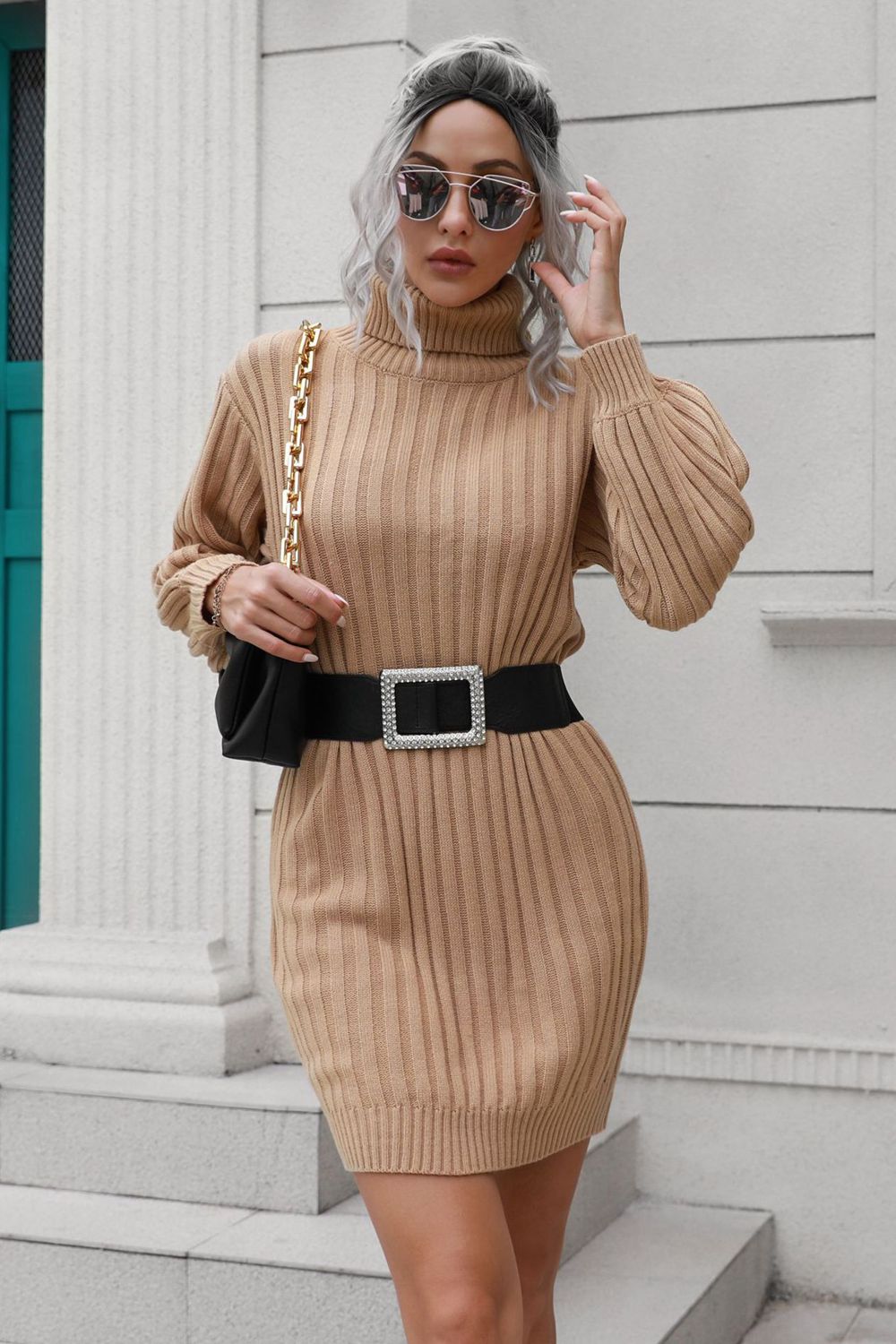 Love The Warmth Mini Sweater Dress