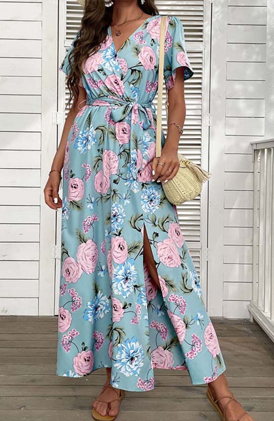 Bloom From Within Floral Maxi Dress