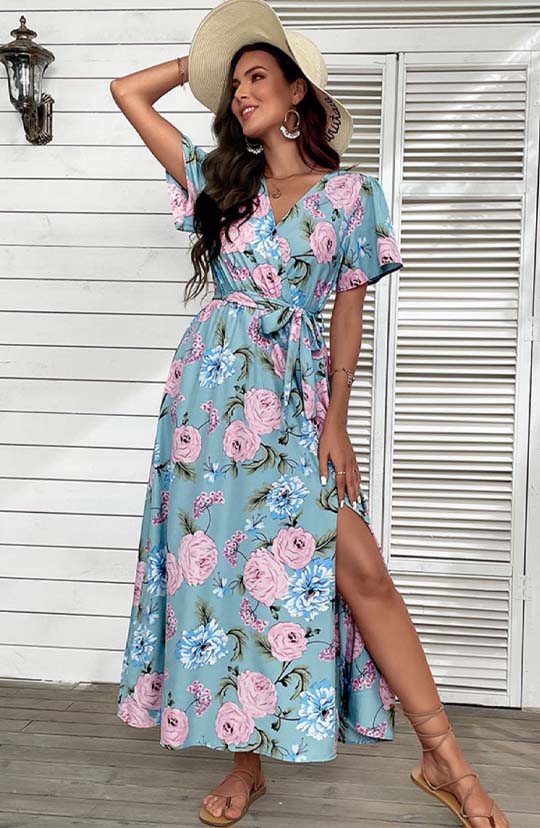 Bloom From Within Floral Maxi Dress