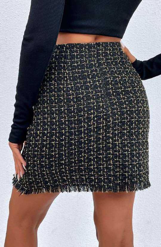 Bold Type Mini Skirt