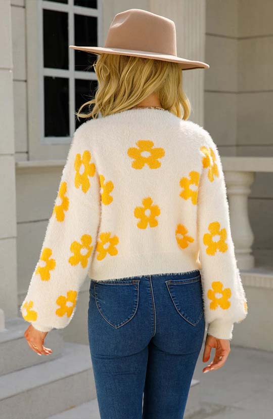 Brighten My Day Floral Cardigan