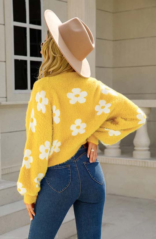 Brighten My Day Floral Cardigan