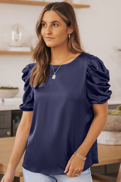 Take Me Up Puff Sleeve Blouse