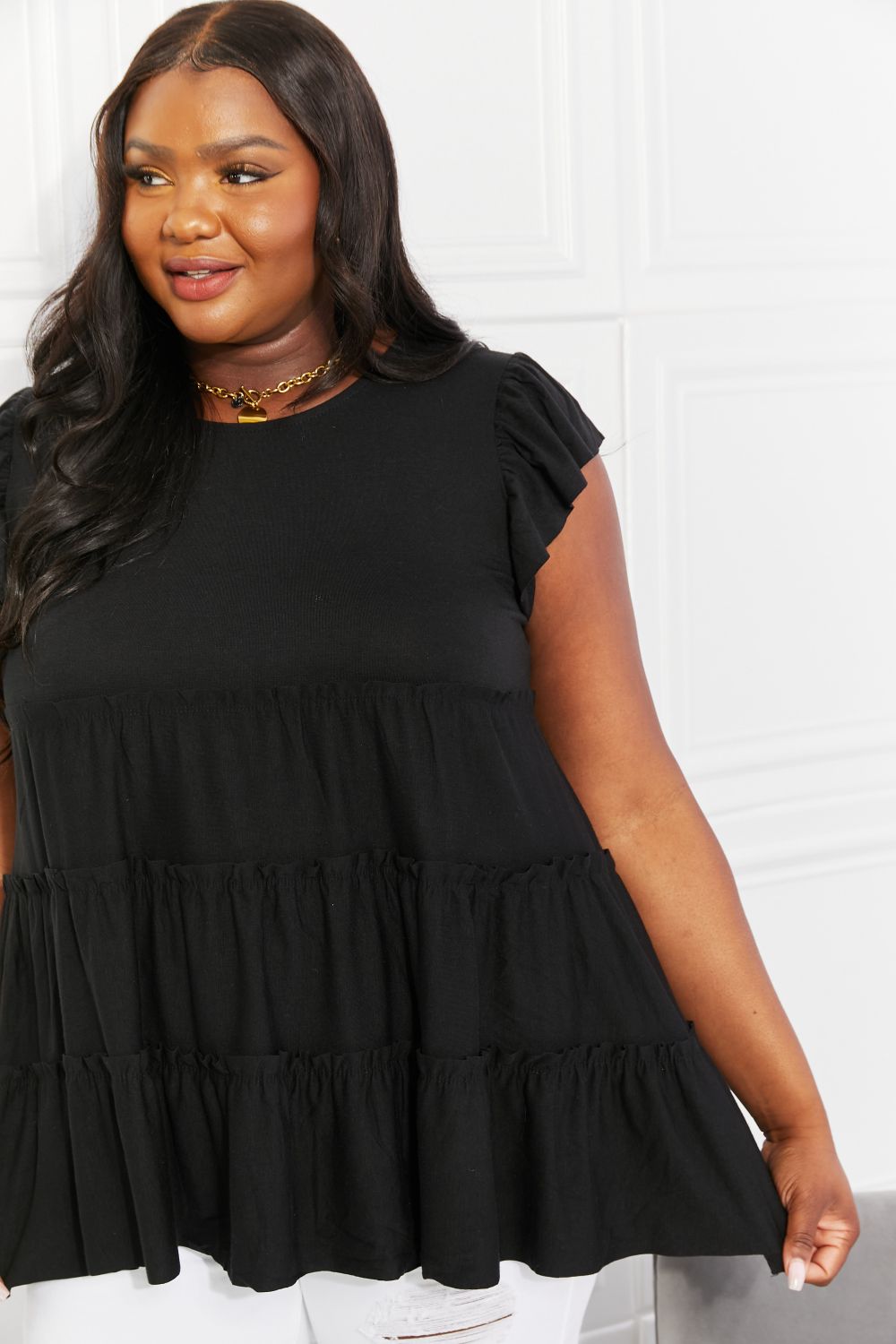 Romance Is Bliss Tiered Top