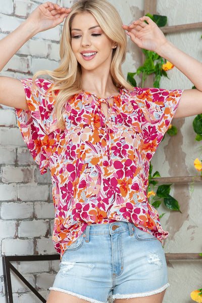Ready To Bloom Floral Blouse