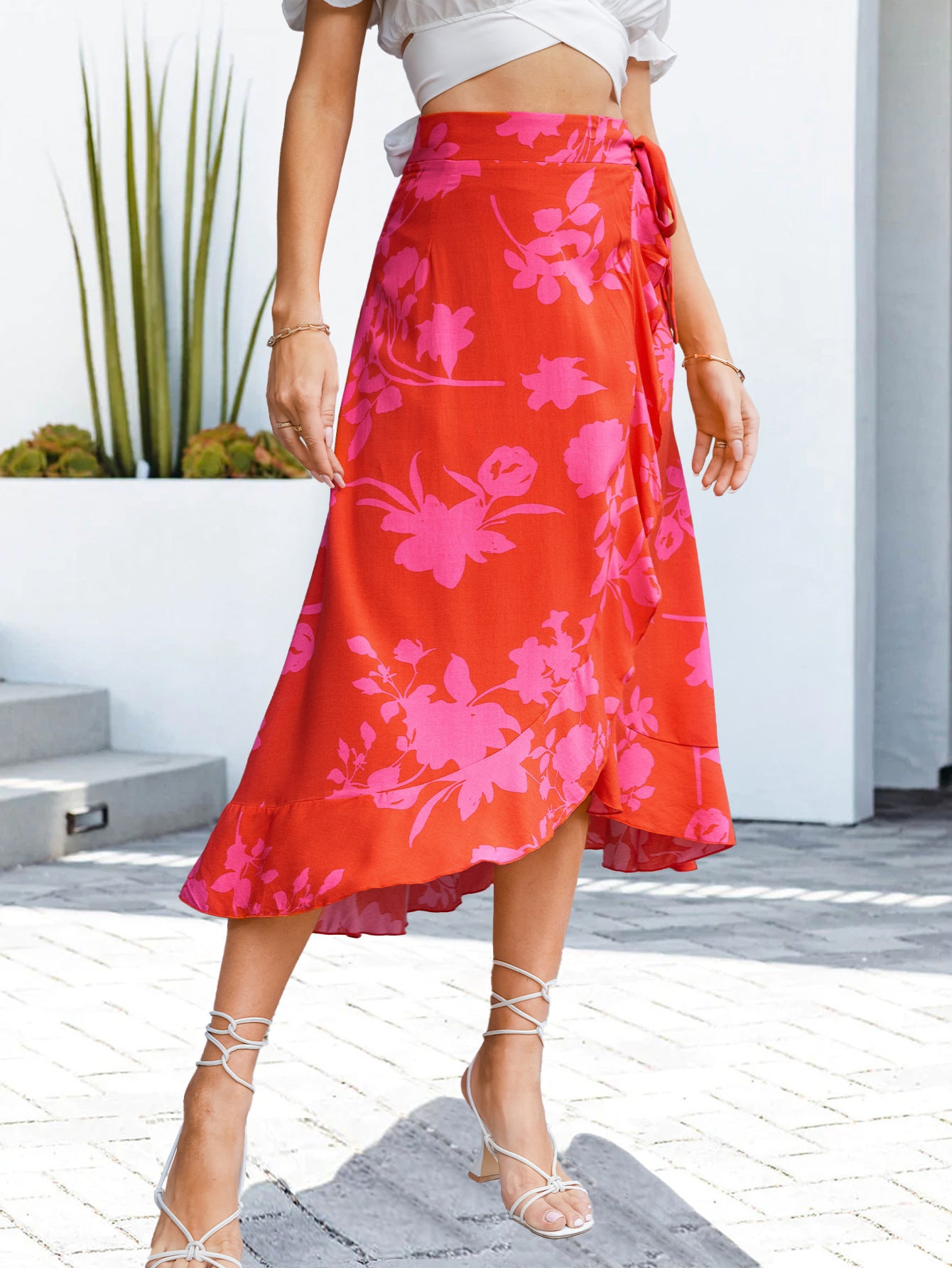 From Within Floral Midi Skirt