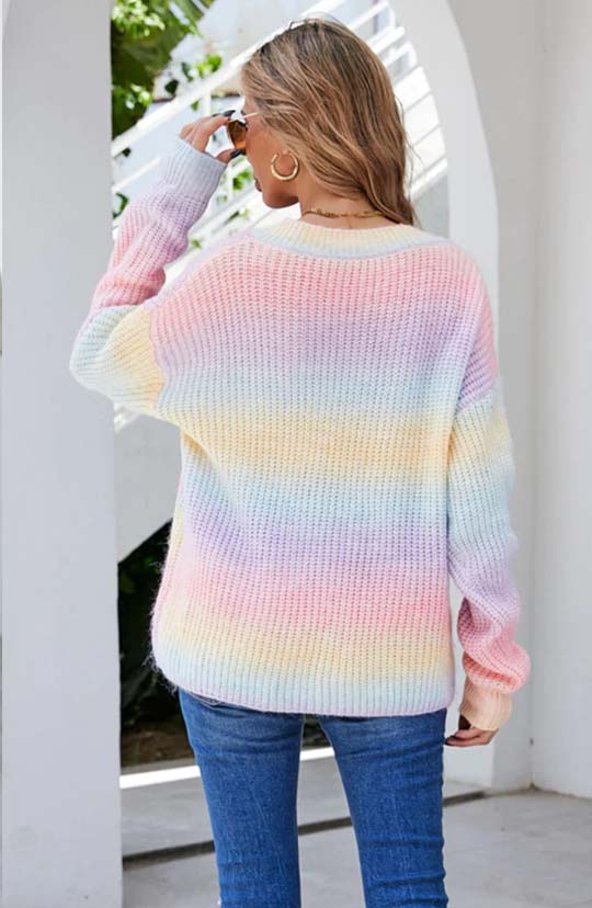 Colors Of The Rainbow Sweater