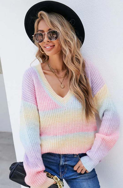 Colors Of The Rainbow Sweater