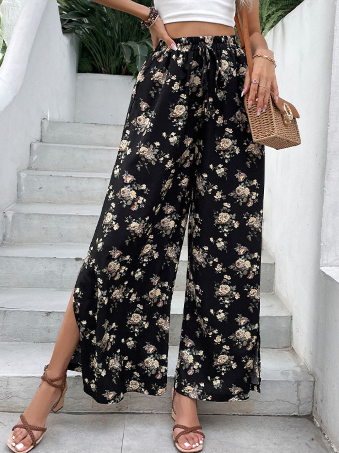 Spring Days Floral Pants