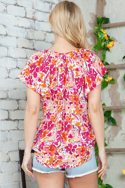 Ready To Bloom Floral Blouse