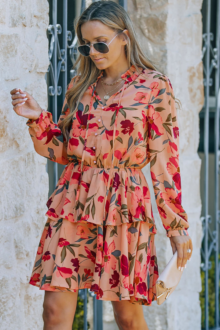 Sweet Scent Floral Mini Dress