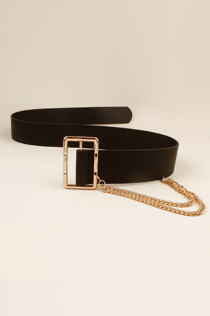 Style Me Leather Wide Belt