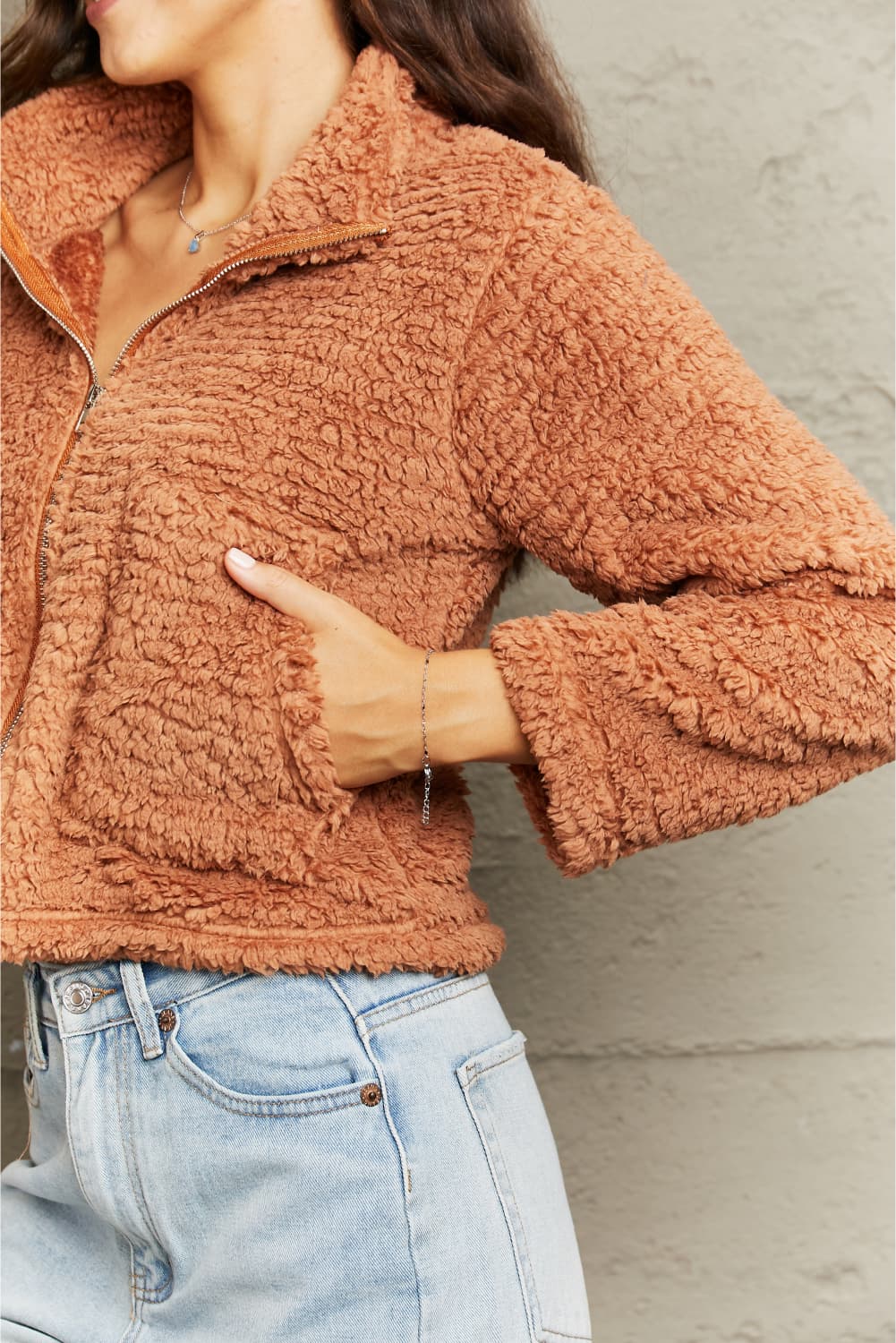 Cozy Up Teddy Jacket