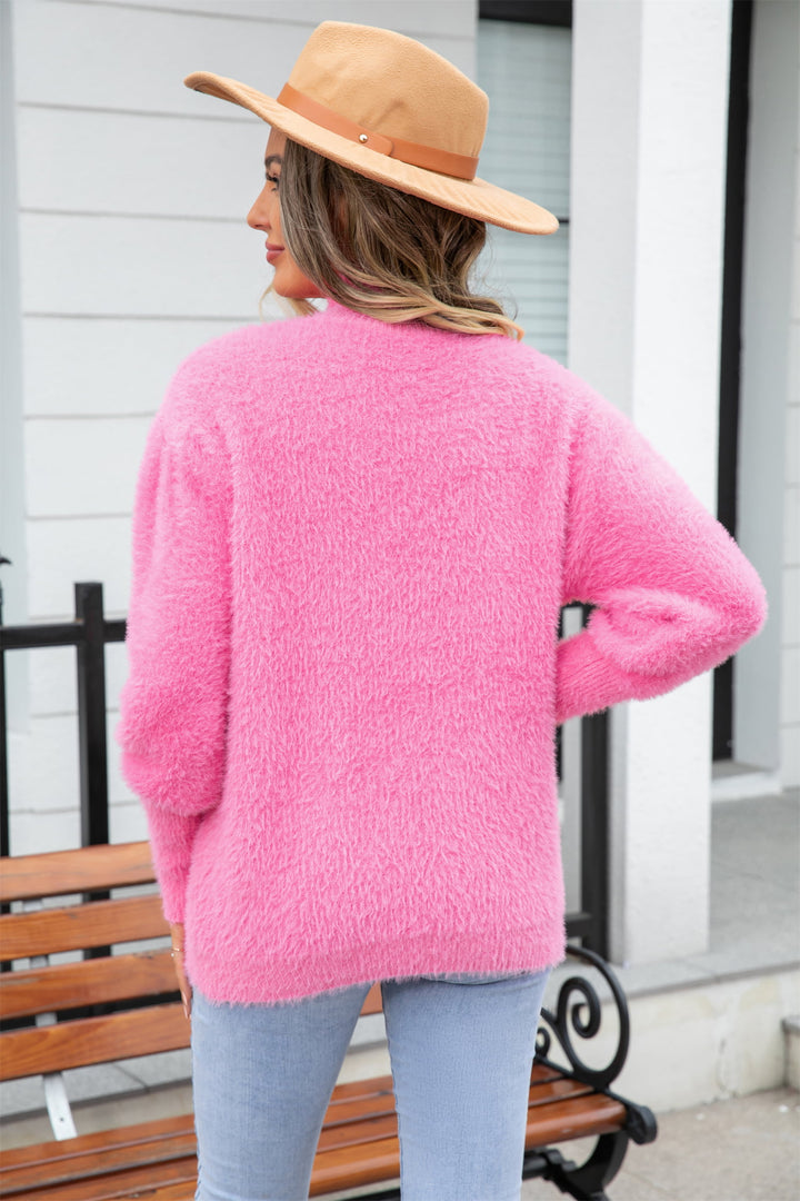 Warm And Fuzzy Turtle Neck Sweater