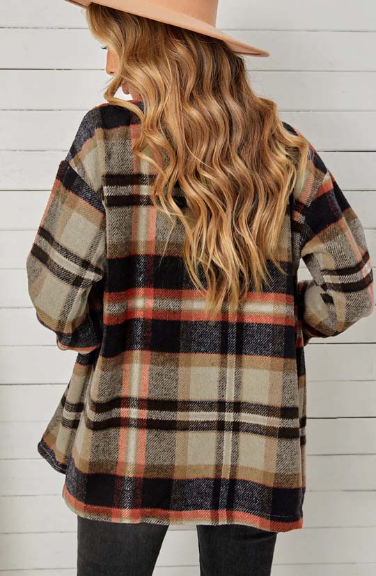 From The Woods Plaid Shacket