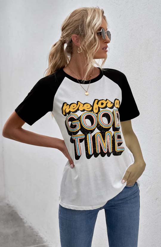 Here For A Good Time Graphic Tee