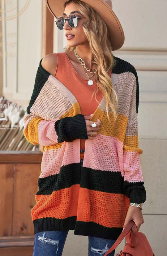 Hug Me More Waffle Knit Cardigan