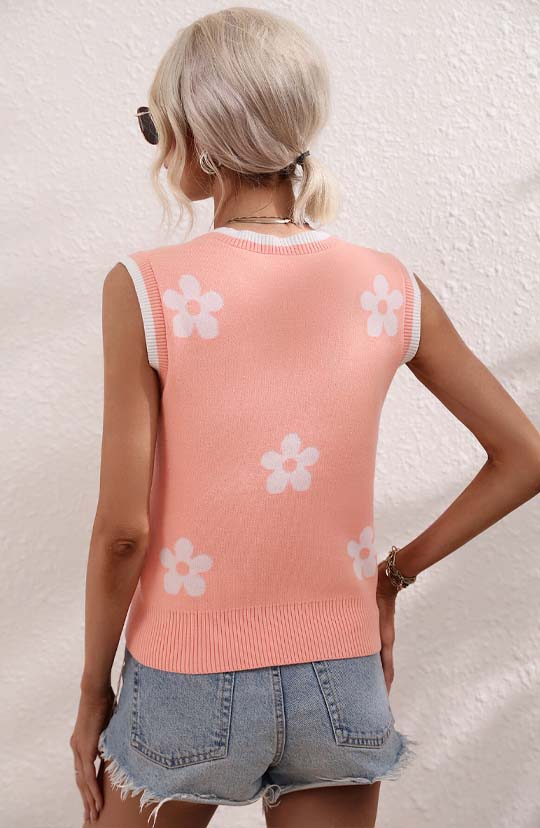 In The Garden Floral Vest