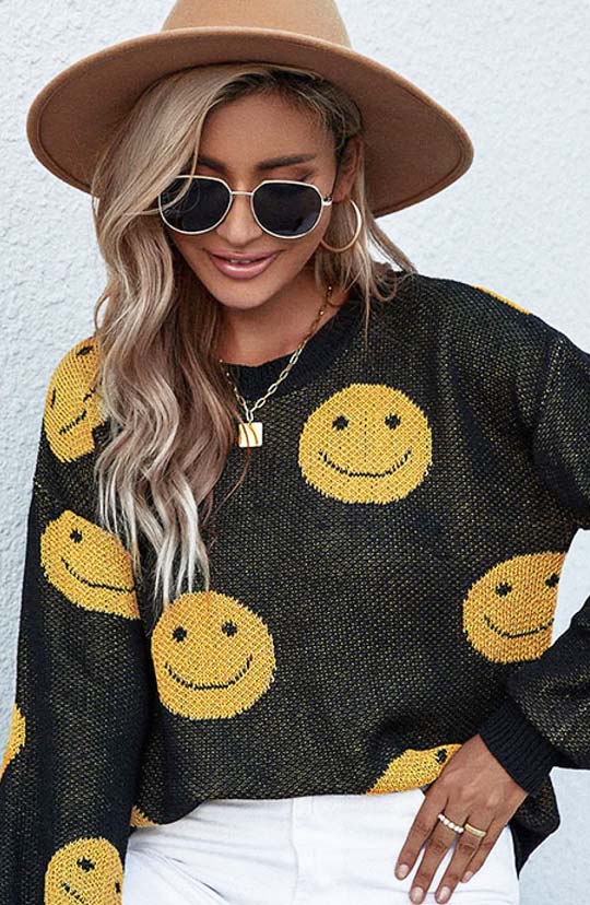 Smile With Me Sweater